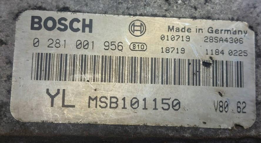 Rover 45 2.0 IDT 101 HP manual 74 kW 2000 cm3 Jednotka riadiaca YLMSB101151