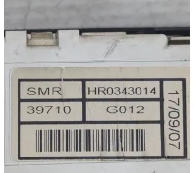 HONDA CIVIC VIII Displej HR0343014