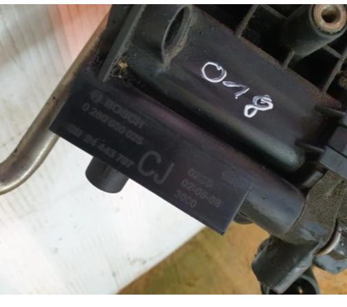 OPEL CORSA C D vod nasávací 0280600025 24443797  (Sacie potrubia)