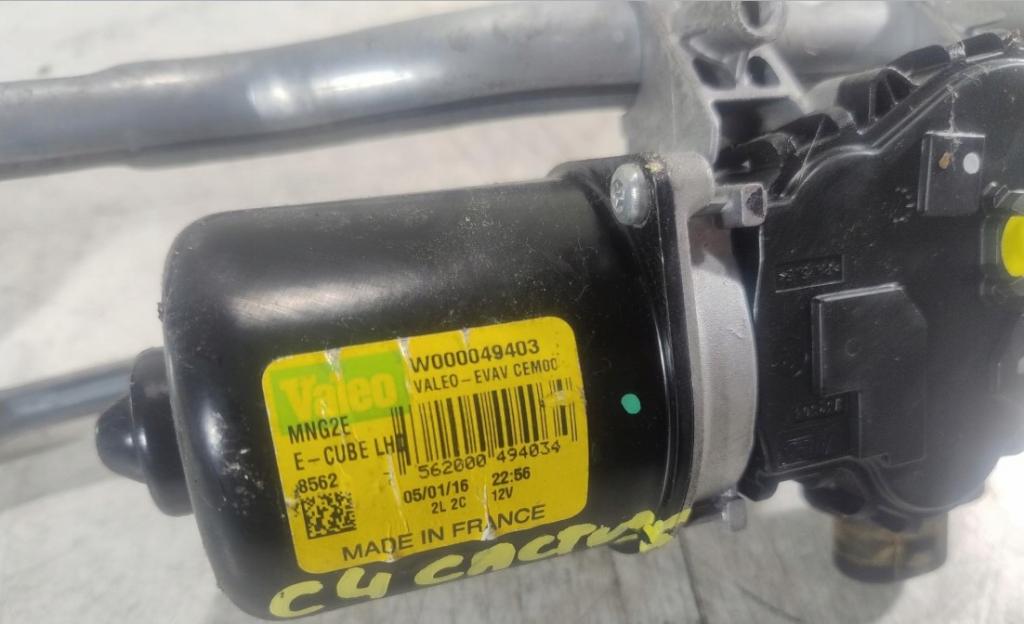 Citroen C4 Cactus  2016 81 kW 1.2THP 110KM 14-17 1200 Mechanizmus stieračov predný 9801001580 (Motorčeky stieračov predné)