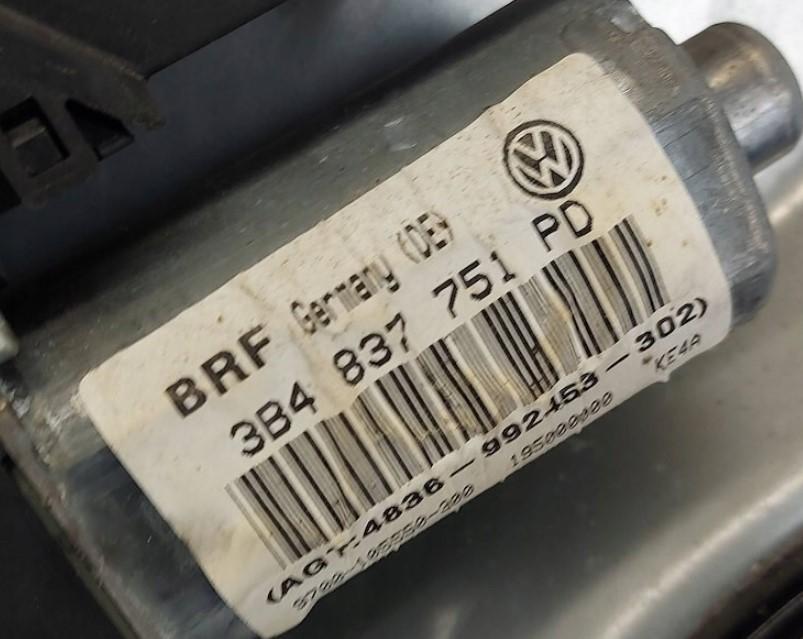 Vw Passat B5 1995-2005 1.9 tdi 131 HP manual 96 kW 1896 cm3 Mechanizmus okná predné ľavý 3B4837751PD