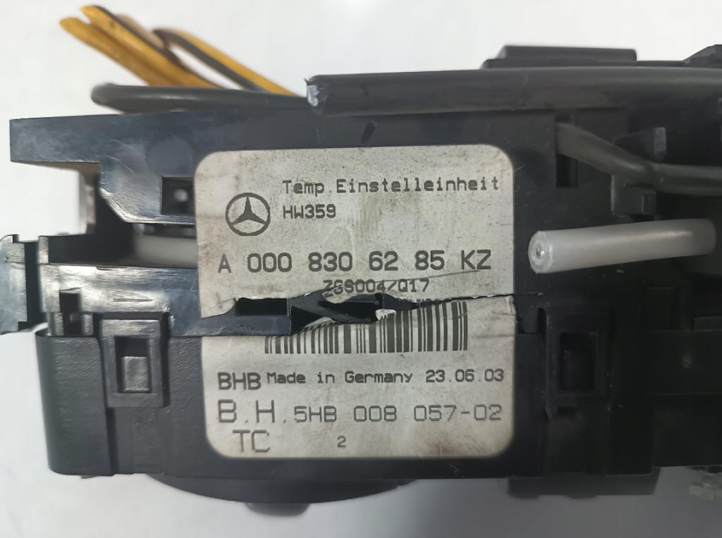 Mercedes Wito Vito OVLÁDANIE PANELOVÉ NASTAVENIE KÚRENIA OE A0008306285KZ