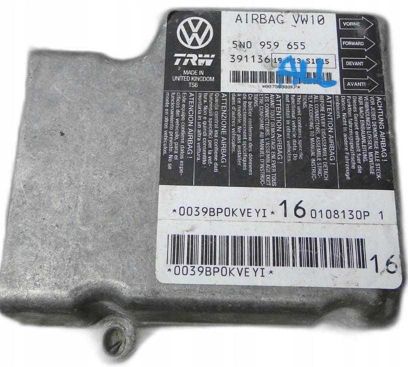 Vw Passat 2008 riadiaca jednotka SRS x 5N0959655