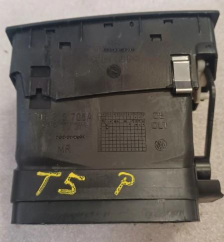 VW TRANSPORTER T5 2.5 TDI AXE, BPC Mriežky kúrenia pravá 7H0815705A