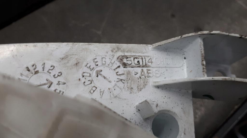 Fiat Punto 2006 prepínač Klimatizácia: Prúd vzduchu: 5G1140100