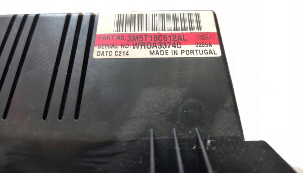 Ford C-Max I 2003-2010 1.6 tdci 109 HP manual 80 kW 1560 cm3 5- panel kúrenia 3M5T18C612AL