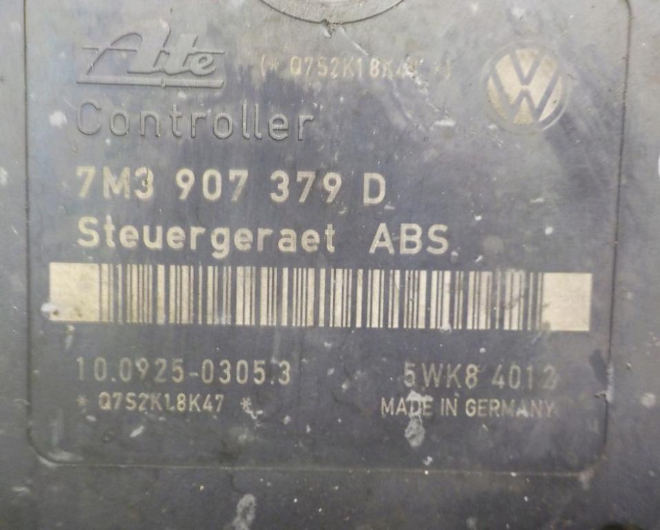 Seat Alhambra LIFT 2003 96 kW 1.9TDI 130KM 00-10 1900 pumpa ABS 7M3907379D