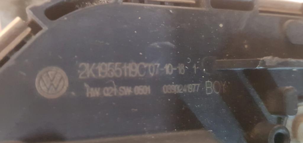 VW TOURAN (1T1, 1T2)  2003 - 2010  Mechanizmus stieračov predný 2K1955119C 2K1955023G