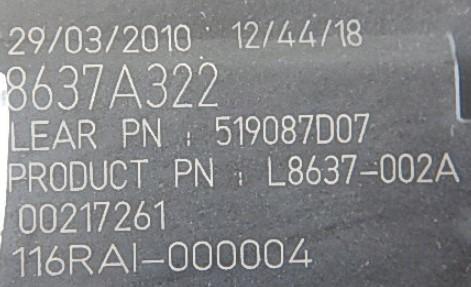 Mitsubishi Outlander II 2006-2013 2.0 DI-D 140 HP manual 103 kW 1968 cm3 Modul riadiaca jednotka 8637A322