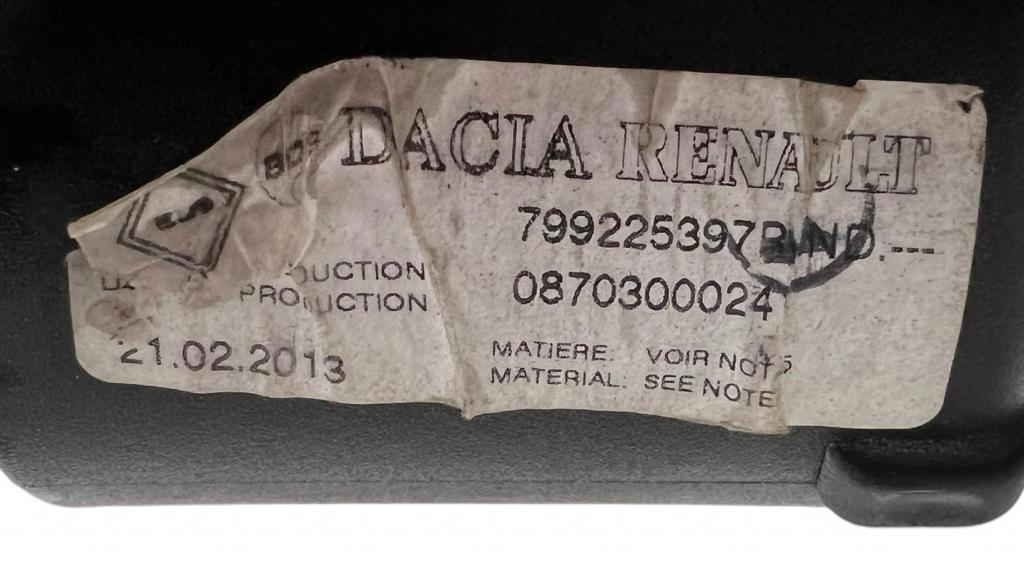 Renault Clio IV  2017 55KW KOMBI 5D 1.5DCI 75KM 12-19 1500 Roleta 799225397R