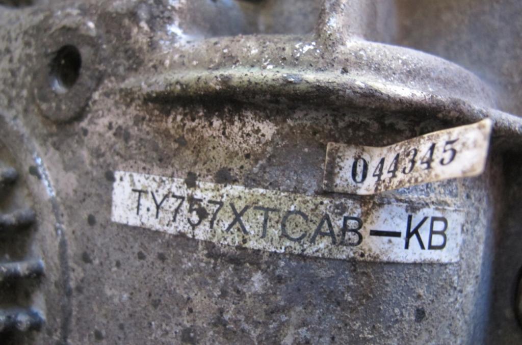 SUBARU LEGACY IV BP 2.0 B EJ204 165 HP manuálna prevodovka TY757XTCAB