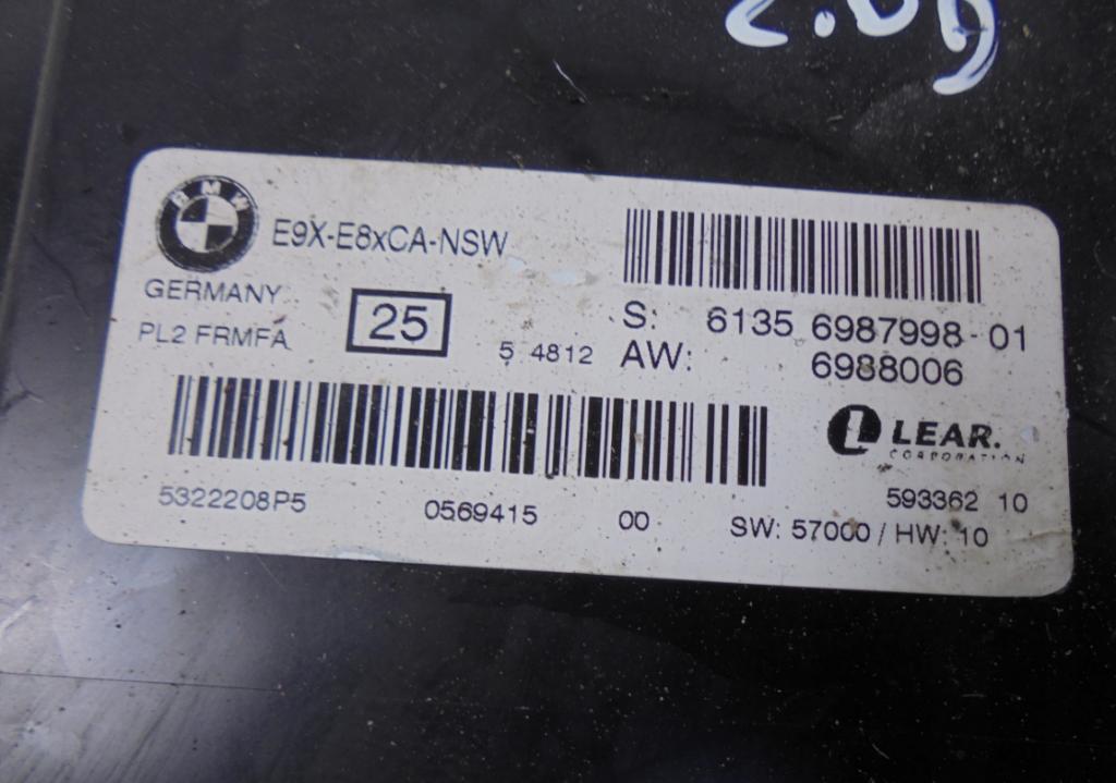 BMW 3 (E90) 2004 - 2012    320 i 110 kW [150 KM] benzyna 2004 - 2007  Modul svetiel 6987998 (Ostatné)