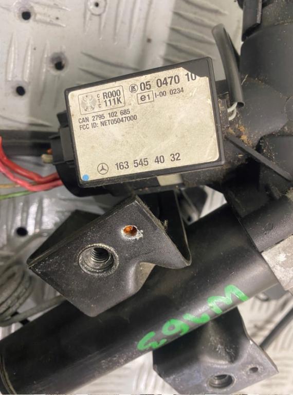 MERCEDES BENZ M W163 FL 2.7 ML 270 CDI (163.113) OM 612.963 automatic 5 stupňová 120 kW 163 km spinačka 1635459132/A1634600516/05047020