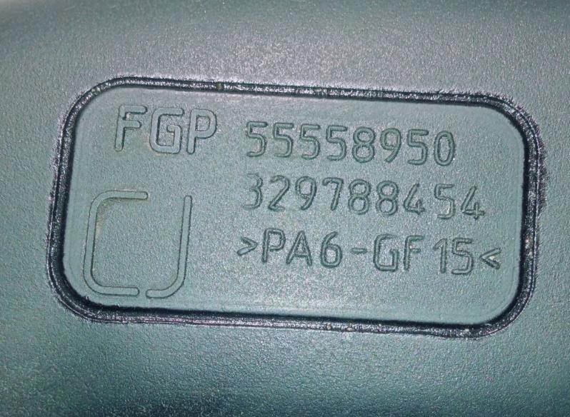 Opel Astra H Saab 9-3 II 1.9 CDTI TiD Rúra vzduchu 55558950
