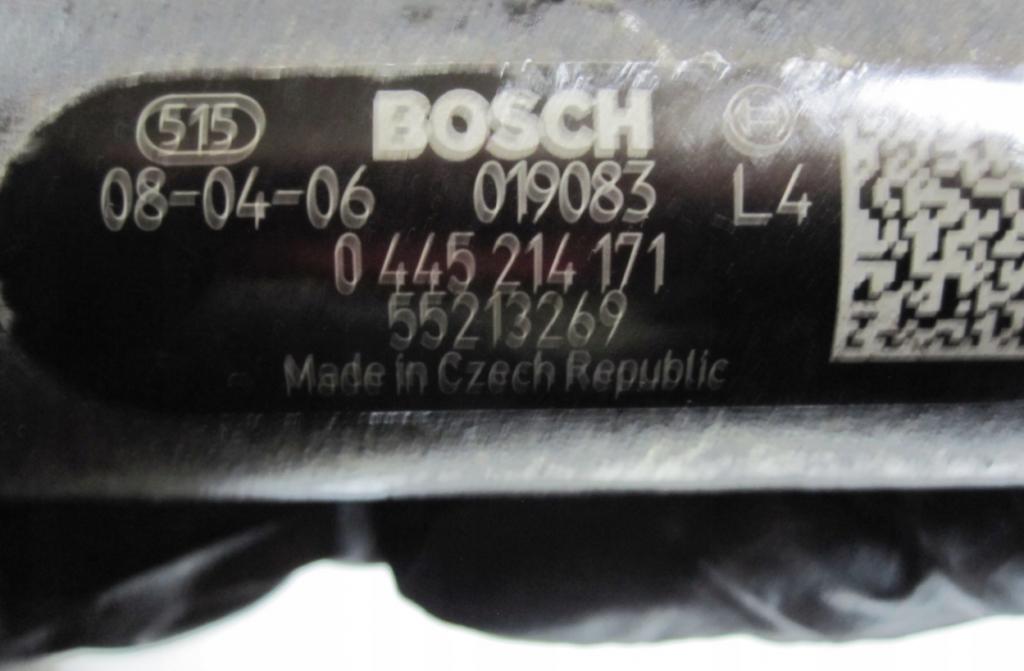 Fiat Linea 1.6 jtd 105 HP manual 77 kW 1598 cm3 4- lišta vstrekovacia 55213269