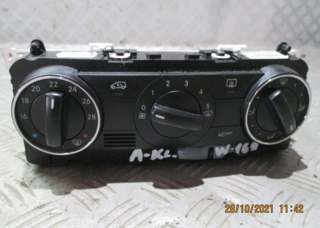 MERCEDES W169 W245 PANEL KLIMATIZÁCIE A1698301385