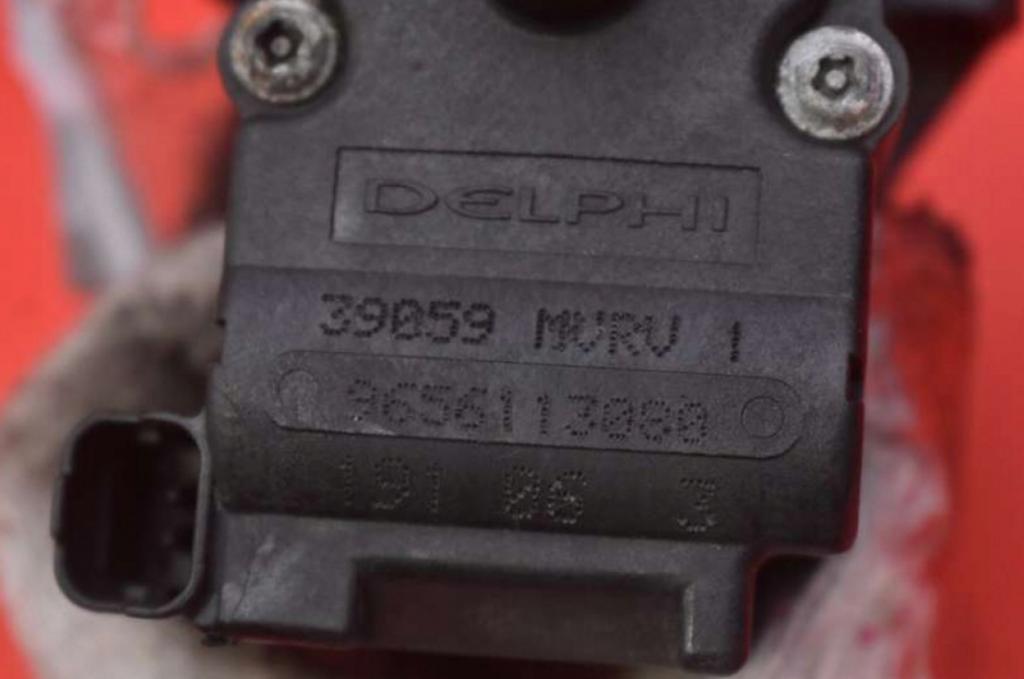 PEUGEOT 207 (WA_, WC_) 2006 - 2015    1.4 HDi 50 kW [68 KM] olej napędowy 2006 - 2015  Škrtiaca klapka 9656113080 (Škrtiace klapky)