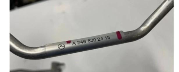Mercedes B W246  2011-2018 1.8 CDI 136 HP automatic 100 kW 1796 cm3  Rúrka klimatizácie A2468302415