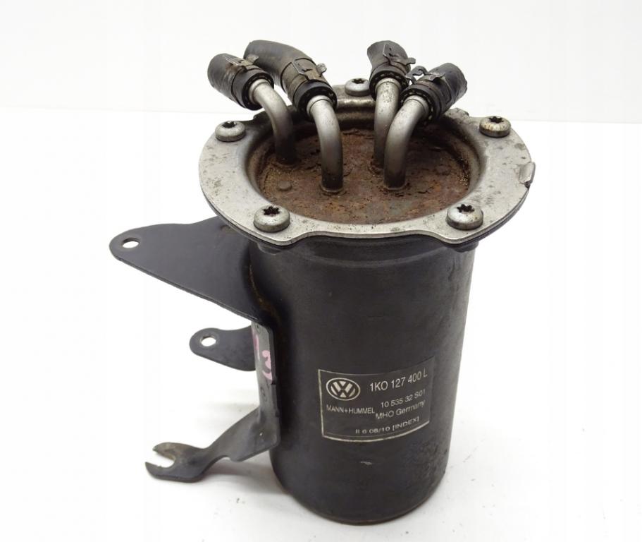VW GOLF VI Variant (AJ5) 2009 - 2014    1.6 TDI 77 kW [105 KM] olej napędowy 2009 - 2013  Obal filtra paliva 1K0127400L (Obaly filtrov paliva)