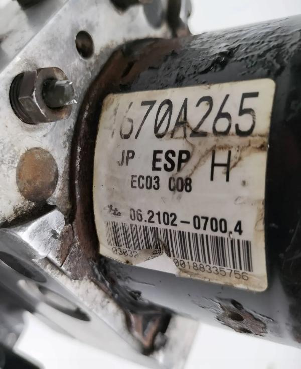 MITSUBISHI LANCER Pumpa abs 4670A265 (Pumpy ABS)  4670A265 10.2102-0700.4