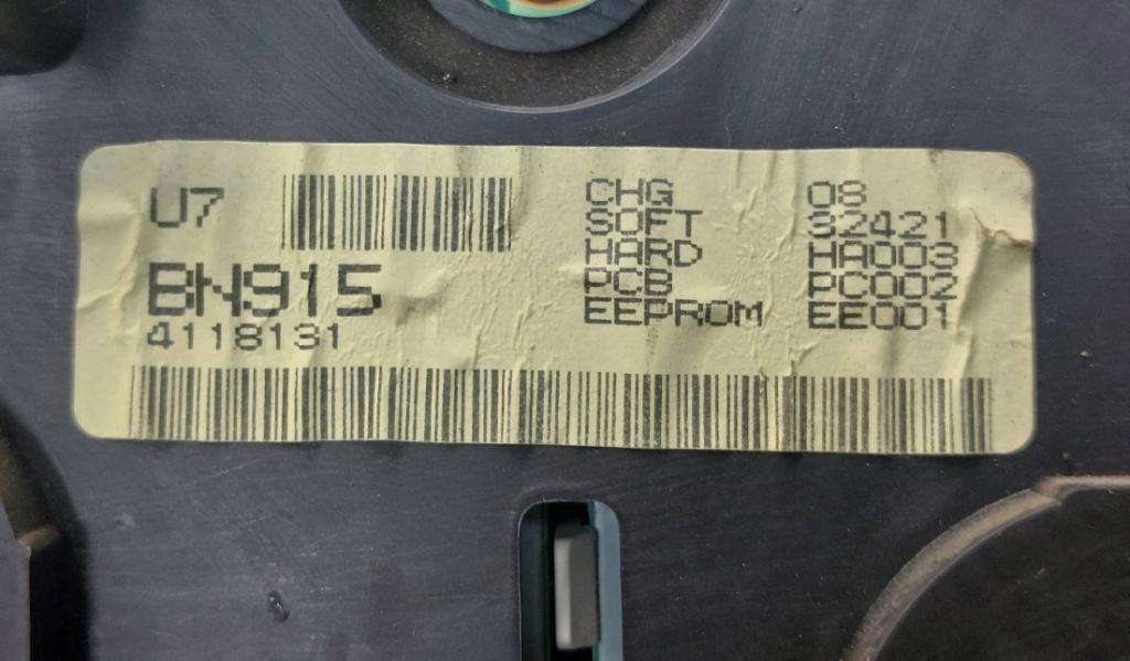 NISSAN ALMERA 2003 72kW N16 1497 Prístrojovka BN915