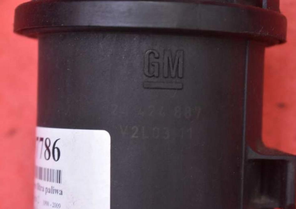 Opel Zafira A 2003 74 kW 2.0DTI 101KM 99-05 2000 Obal filtra paliva 24424887