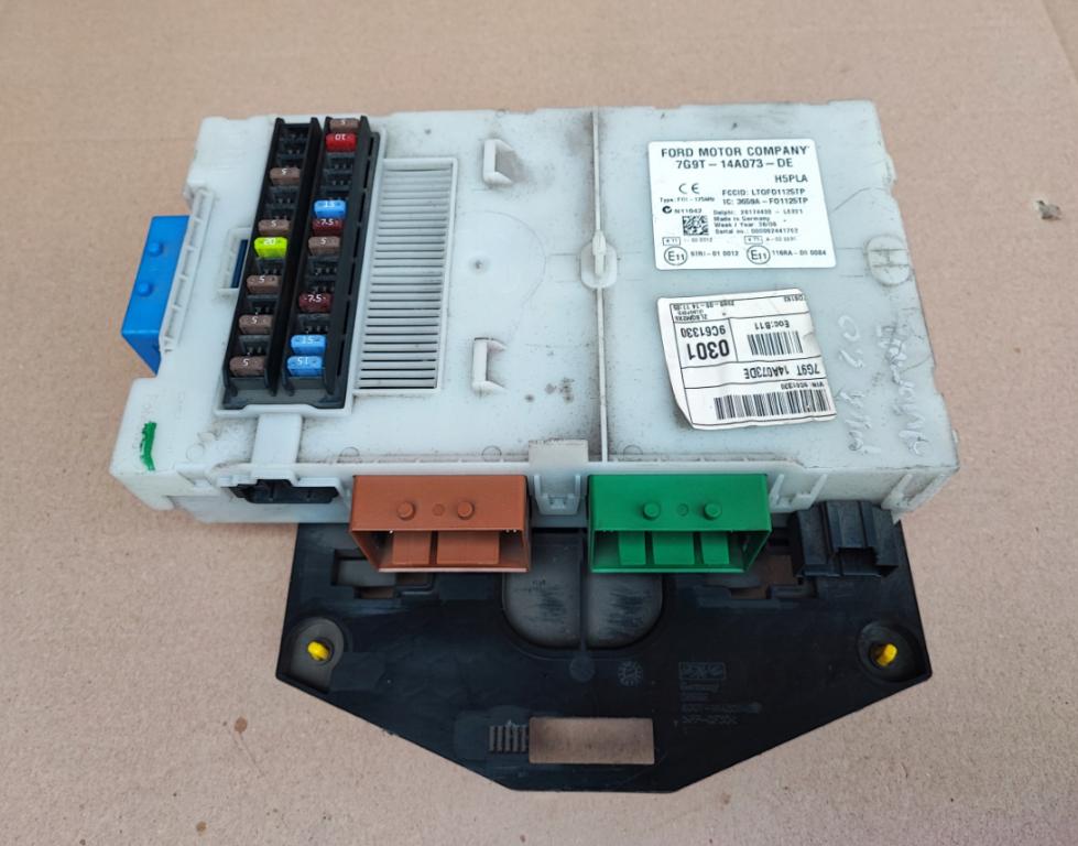 Ford Mondeo Mk4 2007-2014 1.8 tdci 125 HP manual 92 kW 1799 cm3 5- modul riadiaca jednotka 7G9T-14A073-DE (Ostatné)