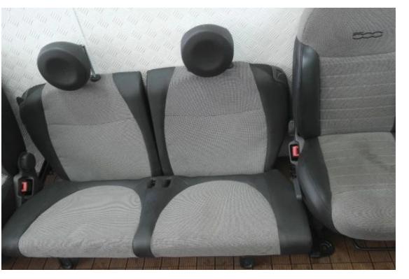 FIAT 500 500C CABRIO/COUPE 07-14 Sedadla komplet