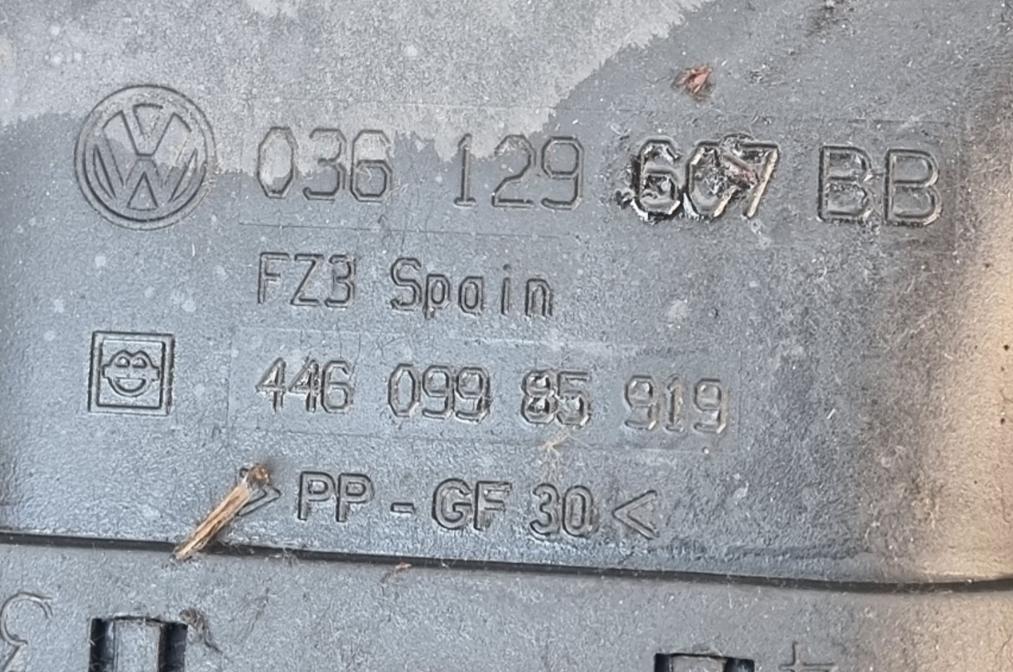 Skoda Fabia I 1999-2007 1.4 16v 101 HP manual 74 kW obal filtra vzduchu 036129607BB