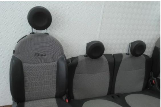 FIAT 500 500C CABRIO/COUPE 07-14 Sedadla komplet