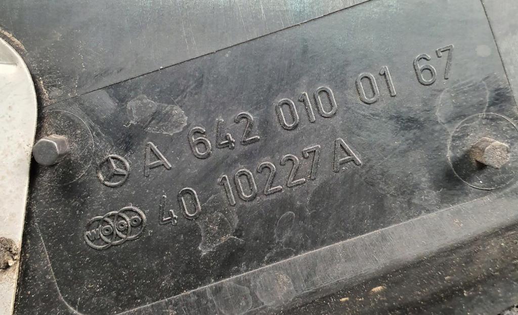 Mercedes R W251 2005-2013 3.0 CDI V6 224hp automatic 165 kW Clona Motor horná A6420100167