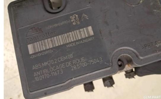 PEUGEOT CITROEN Pumpa ABS 9666392580 ORG FV