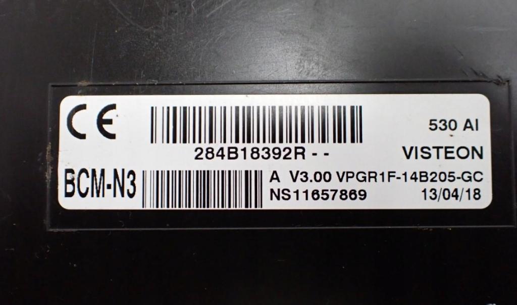 Renault Master III 2010-2019 2.3 dci 131 HP manual 96 kW 2299 cm3 5- modul riadiaca jednotka 284B18392R