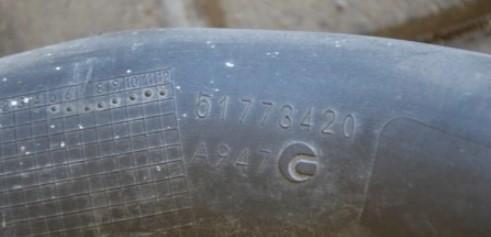 Alfa romeo 159 2.4 JTDM manual 154 kW 2387 cm3  Rúra 51773420