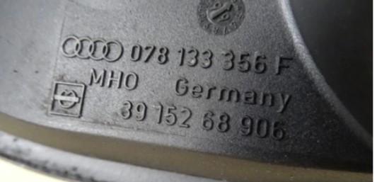 rúra hadica rúrka vzduchu 078133356F Audi A4 B5