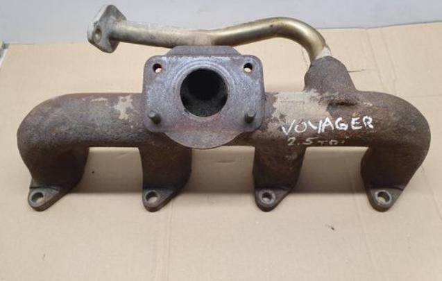 CHRYSLER GRAND VOYAGER III 2.5 TD 2004   potrubie výfukove 