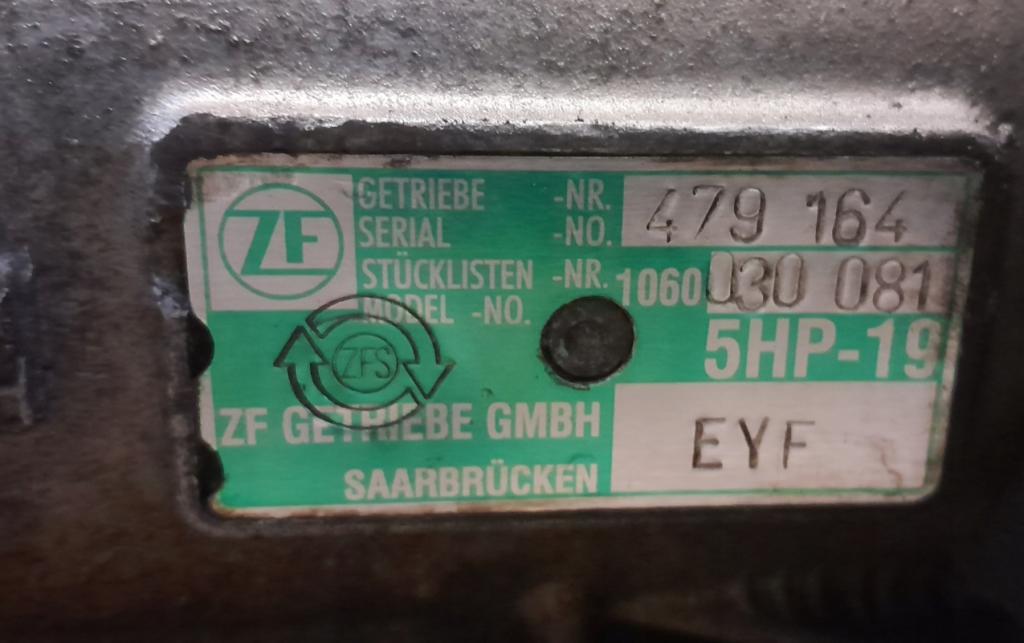 VW PASSAT B5 LIFT FL 1.9 TDI prevodovka AUTOMAT EYF 5HP-19
