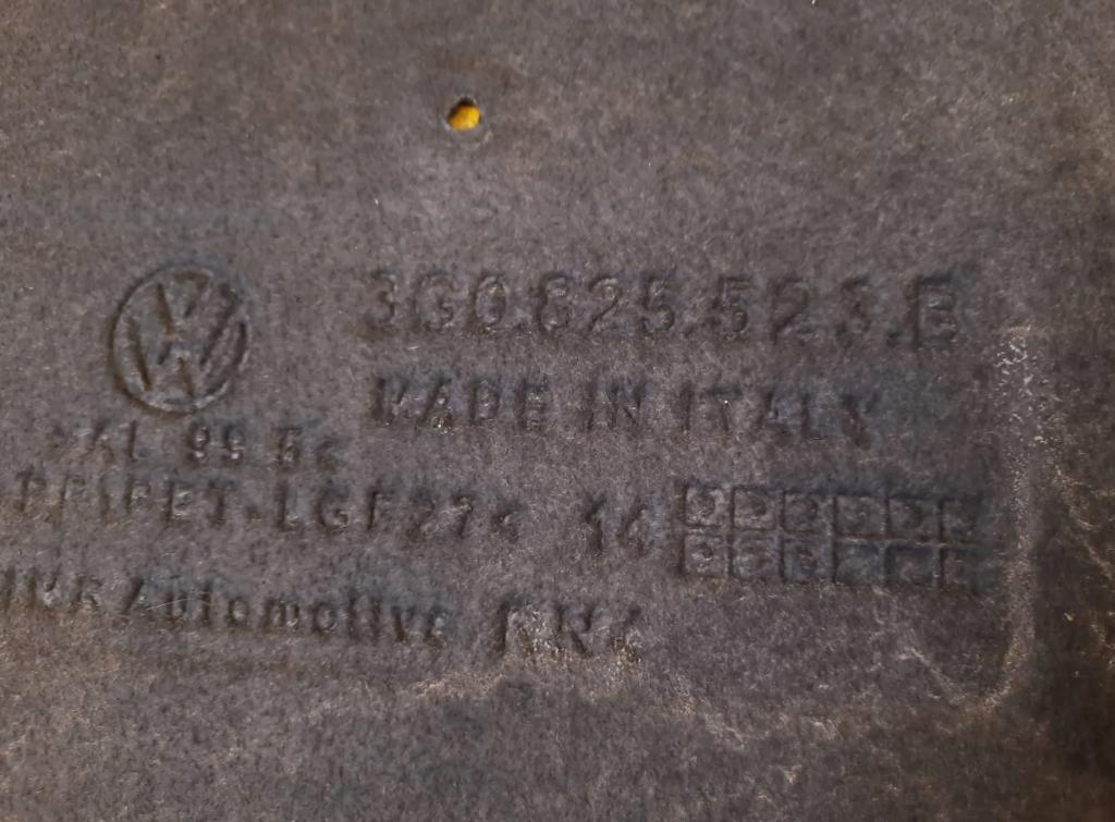 Vw Passat B8 2014 - 2.0 tdi 150 HP automatic 110 kW 1968 cm3 5- kryt 3G0825523B