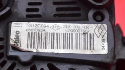 Dacia Duster,Sandero 2010 Alternator 2607395A