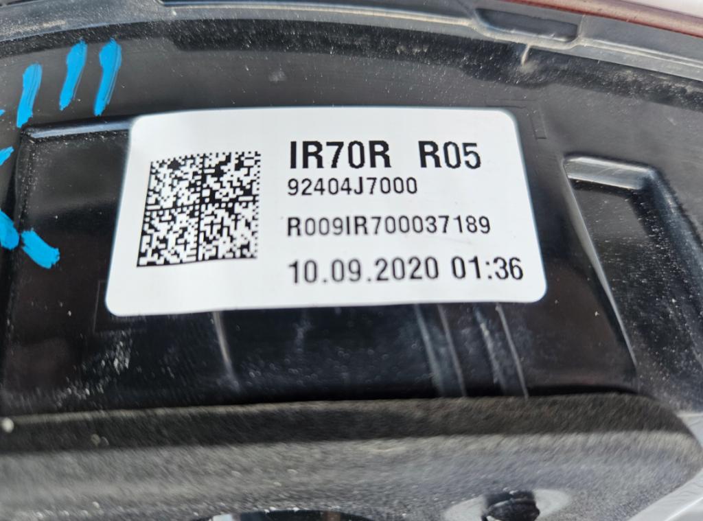KIA CEED III 18- 24 HB PRAVÉ ZADNÉ SVETLO LED 92404-J7000