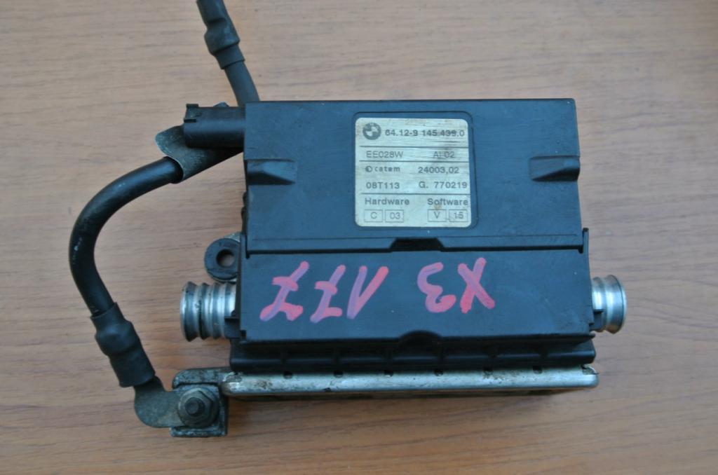 Bmw X3 E83 2003-2010 2.0d 150 HP manual 110 kW 1995 cm3 5- Ohrievač: tekutina: 9145439