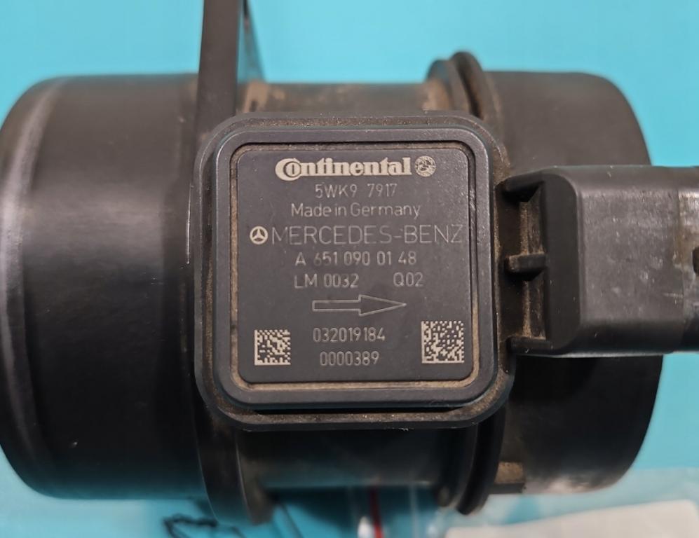 Mercedes E W212 2009-2016 2,2.0 CDI 136 HP automatic 100 kW 2143 cm3  Váha vzduchu 5WK97917 (Váhy vzduchu)