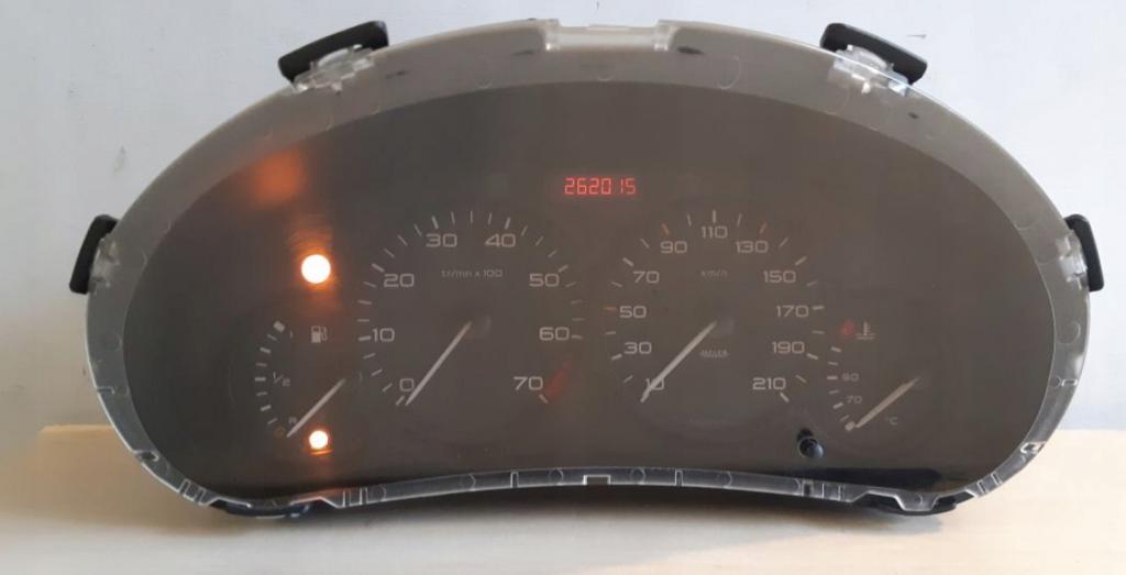 Peugeot 206 1.1 60 HP manual 44 kW 1124 cm3 3- prístrojovka/ budíky 9634961180 (Prístrojové dosky, displeje)