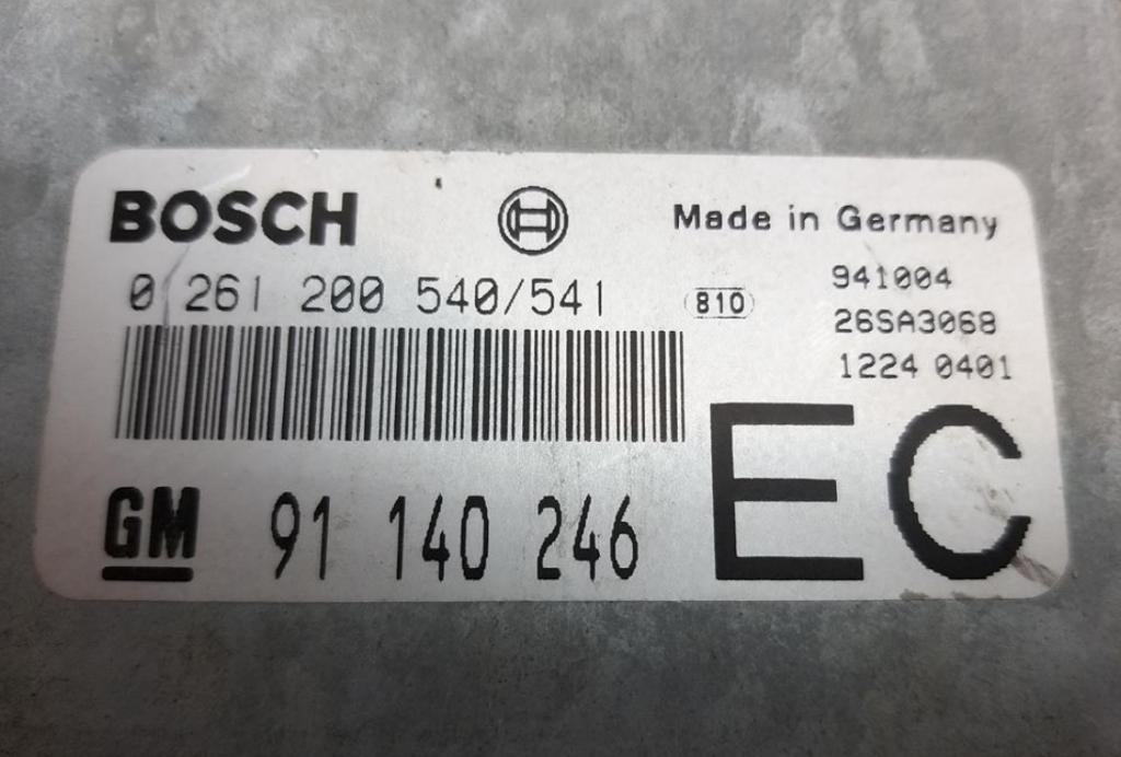 OPEL FRONTERA A 2.0B 1992-1998 Riadiaca jednotka motora 91140246