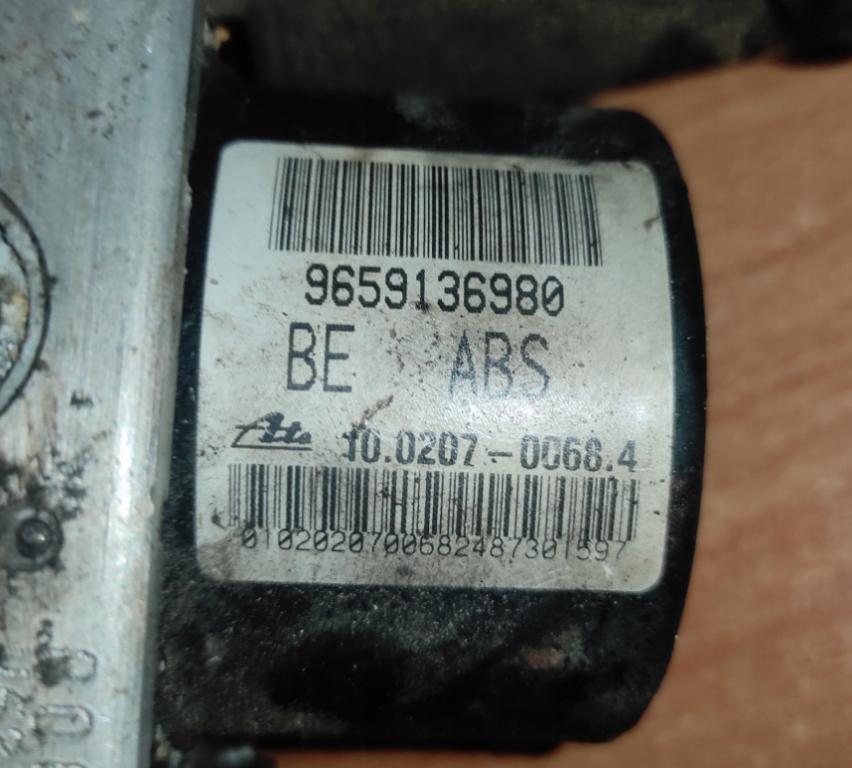 PEUGEOT 206 Pumpa ABS 9659136980 100970-11283 (Pumpy ABS)