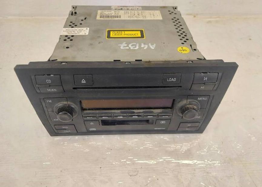 AUDI A4 B6 Avant (8E5) 2000 - 2005    2.5 TDI 120 kW [163 KM] olej napędowy 2002 - 2004  RADIO 8E0035195M kod nemáme