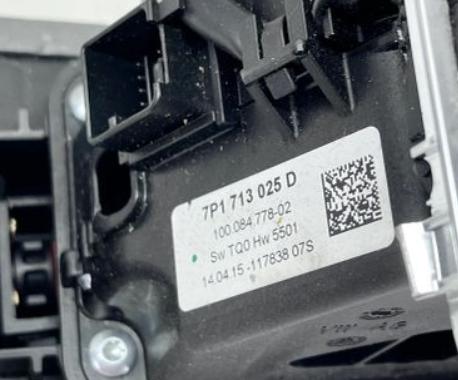 Volkswagen TOUAREG 7P II  rychlostna/radiaca paka 7P1713025D