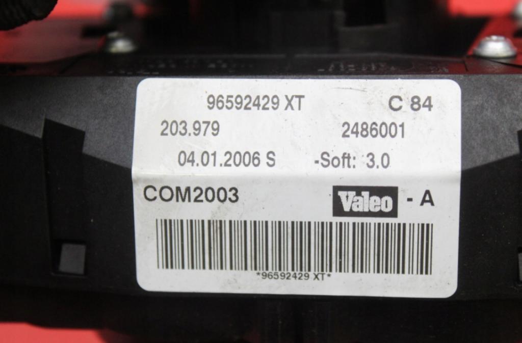 Peugeot 407 2006 prepínač Komplex: 96592429XT
