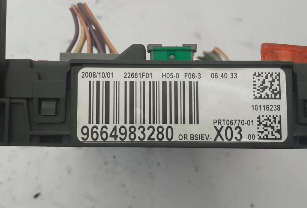 CITROEN C3 I 1.4 HDI štartovaci komplet 0281012523 9664843480 9664843480