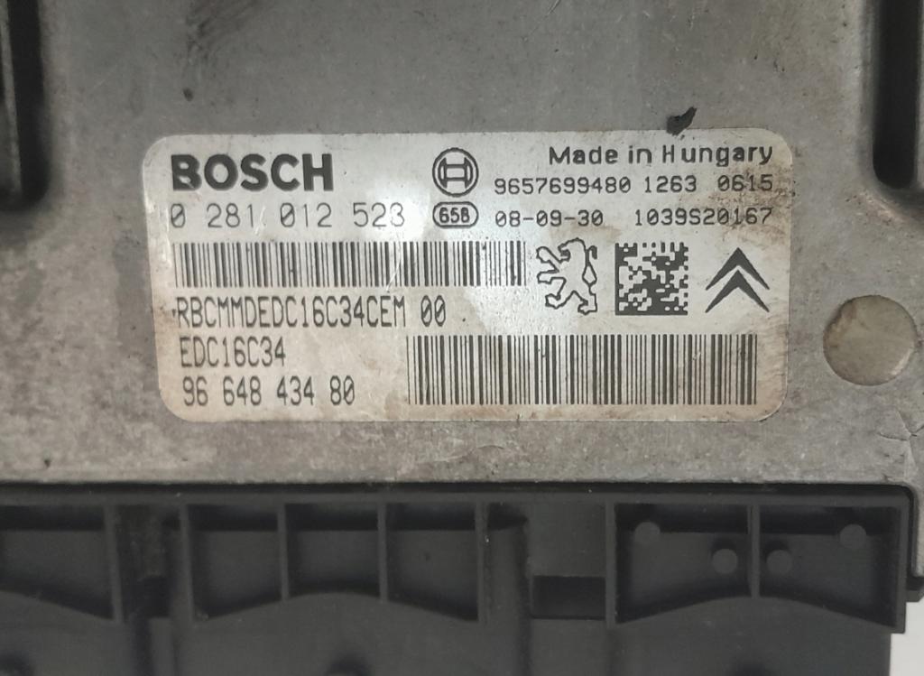 CITROEN C3 I 1.4 HDI štartovaci komplet 0281012523 9664843480 9664843480